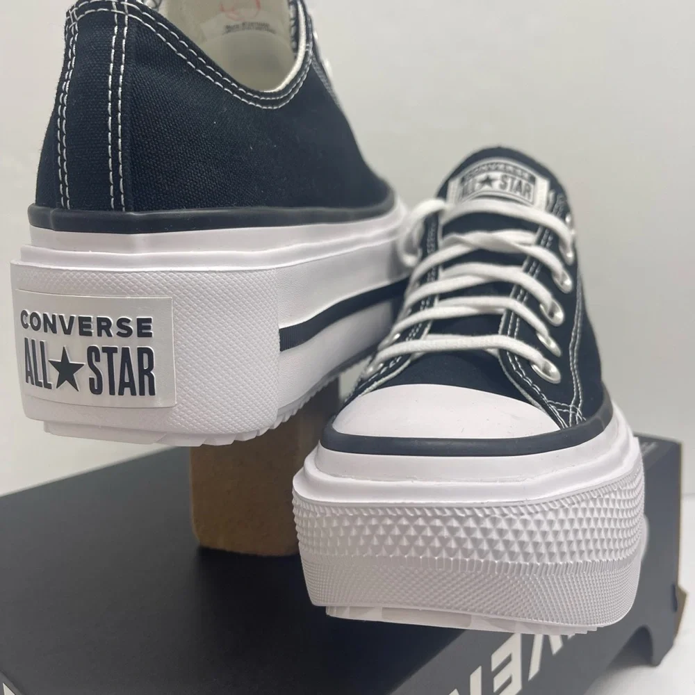 Converse WMNS Chuck Taylor All Star Lift Double Stack Platform Canvas Sneakers